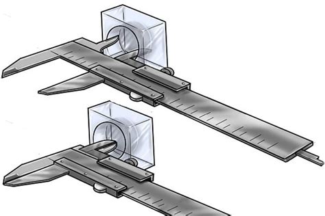 thickness measuring caliper|calipers inside and outside.